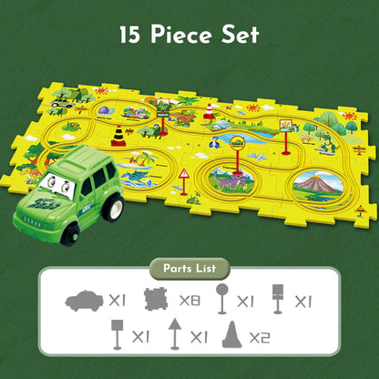 Build n' Drive Speedway Puzzle