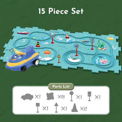 Build n' Drive Speedway Puzzle