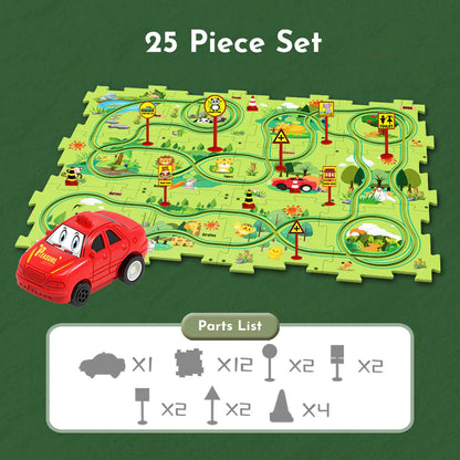 Build n' Drive Speedway Puzzle