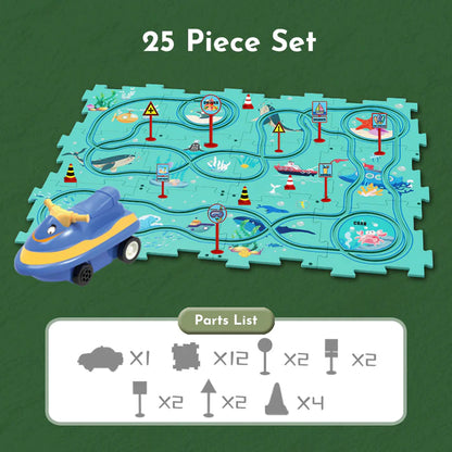 Build n' Drive Speedway Puzzle