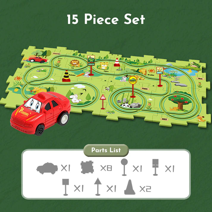 Build n' Drive Speedway Puzzle