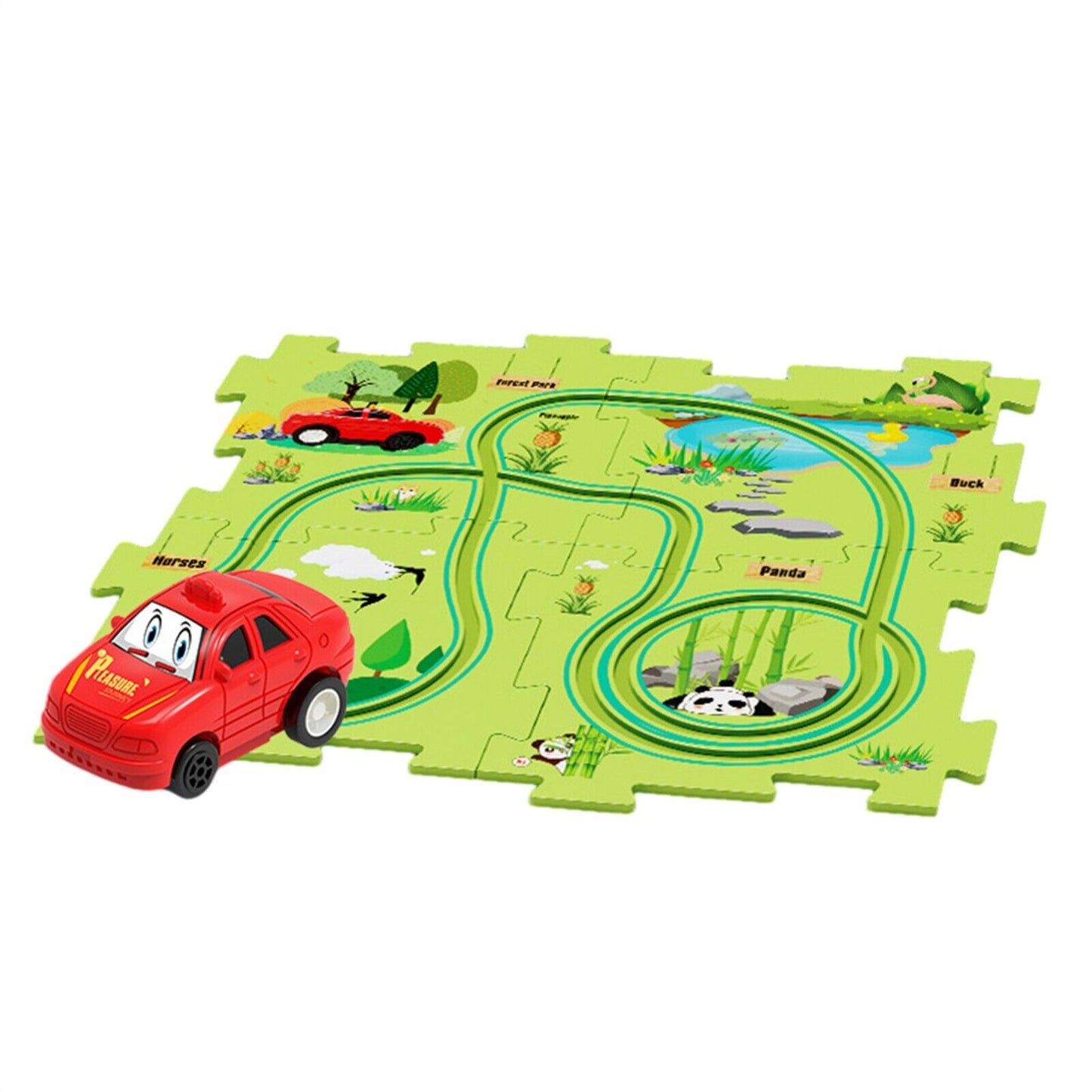 Build n' Drive Speedway Puzzle